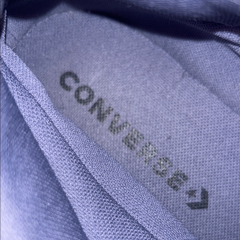 Converse High Top SNEAKERS Gray & White Size 11 Men/ 13 Women/45 EUR - Picture 8 of 10